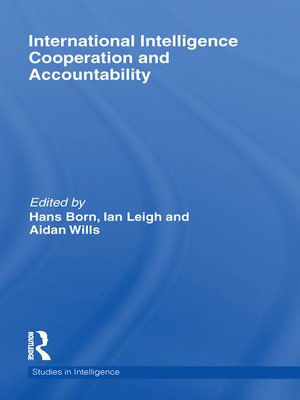 cover image of International Intelligence Cooperation and Accountability